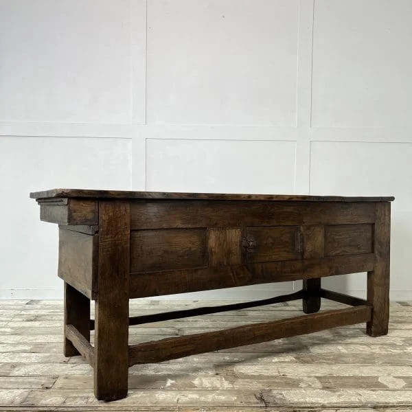 Mid 19th Century French Oak Bakers Proving Table - Image 16