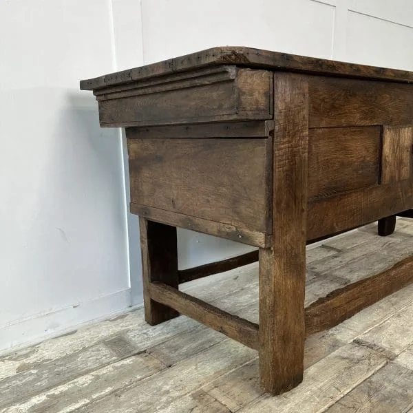 Mid 19th Century French Oak Bakers Proving Table - Image 19