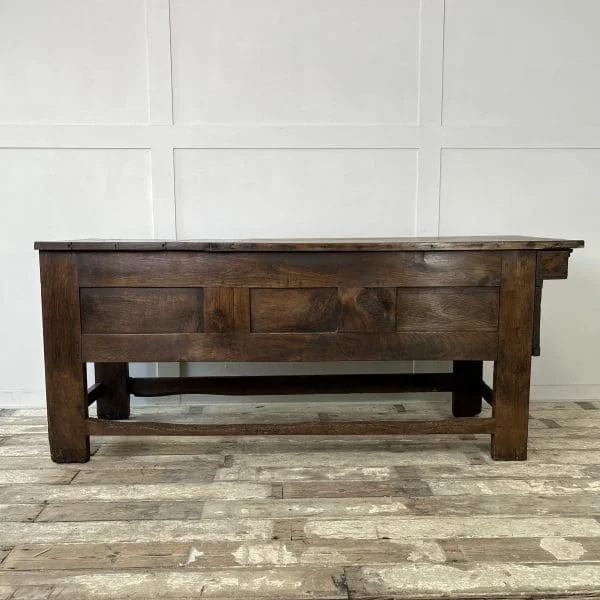 Mid 19th Century French Oak Bakers Proving Table - Image 21