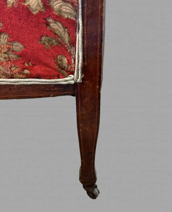 An Attractive Edwardian Settee and Chair - Image 10