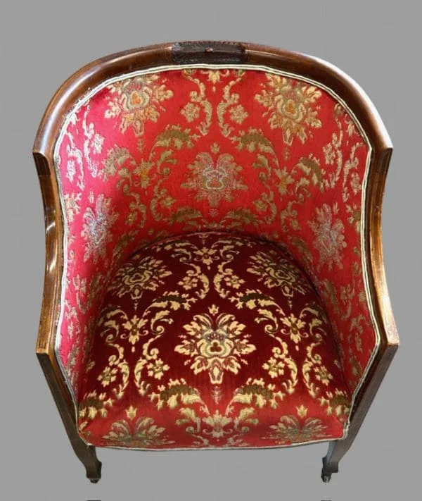 An Attractive Edwardian Settee and Chair - Image 9