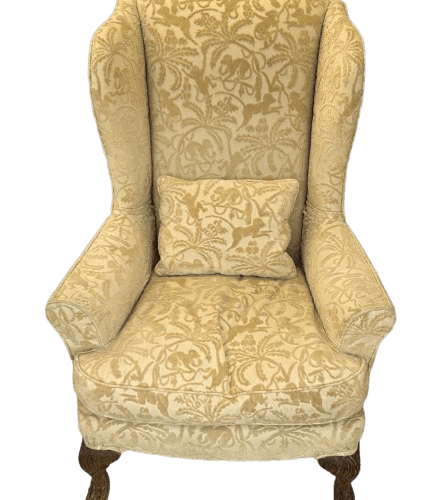 Antique Wing Armchair C 1900