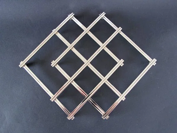 French Folding Steel Trivet by Jacques Adnet - Image 5