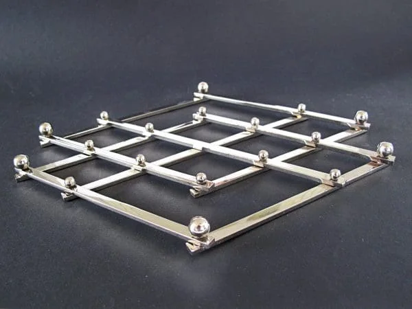 French Folding Steel Trivet by Jacques Adnet - Image 10