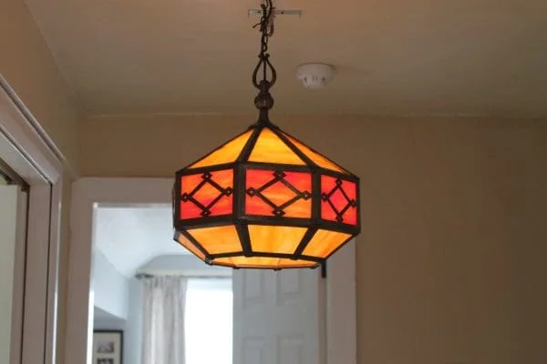 Arts and Crafts Pendant Light Fitting - Image 9