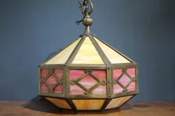 Arts and Crafts Pendant Light Fitting - Image 6