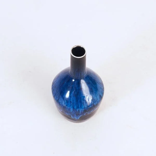 Scandinavian Mid-Century Glazed stoneware Vase model ‘SBC’ by Carl-Harry Stålhane - Image 5