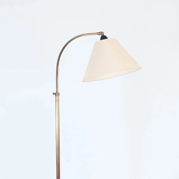 Scandinavian Mid-Century Telescopic Floor Lamp with Curved Neck - Image 5