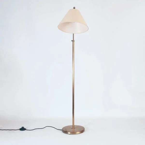 Scandinavian Mid-Century Telescopic Floor Lamp with Curved Neck - Image 8