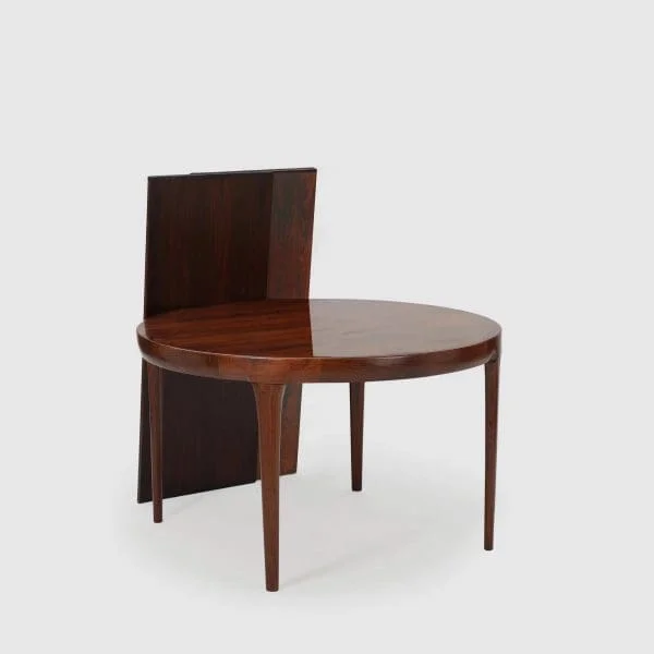 Danish Mid-Century Rosewood Extendable Dining Table by Jørgen Linde - Image 3