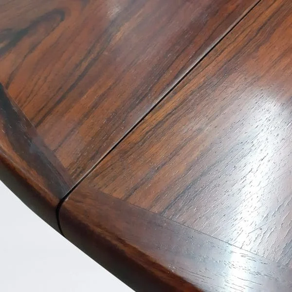 Danish Mid-Century Rosewood Extendable Dining Table by Jørgen Linde - Image 6