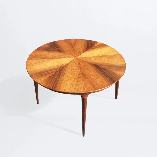 Danish Midcentury Rosewood 'Cortina' dining table designed by Svante Skogh for Seffle Möbelfabrik - Image 7