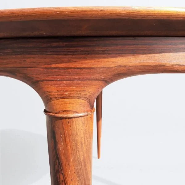 Danish Midcentury Rosewood 'Cortina' dining table designed by Svante Skogh for Seffle Möbelfabrik - Image 8