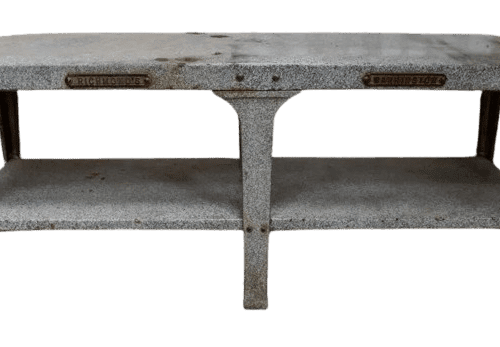 Vintage Enamel Butchers Wet Bench