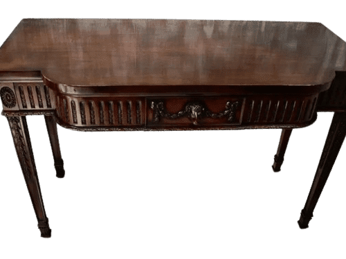 Victorian Mahogany Serving Table in the Manner of Robert Adams