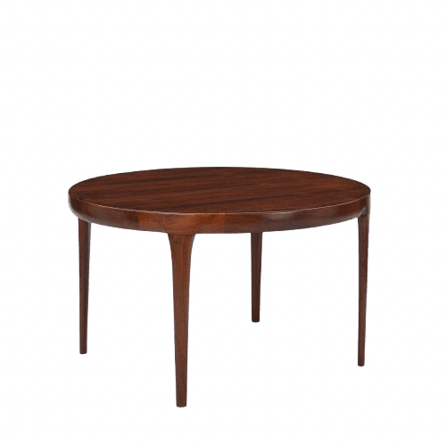 Danish Mid-Century Rosewood Extendable Dining Table by Jørgen Linde