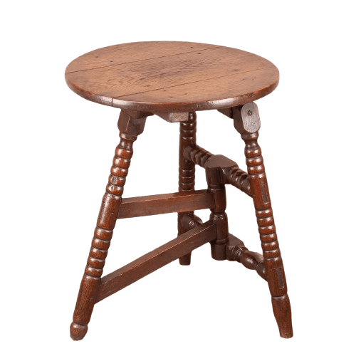 Country Oak Folding Occasional Table