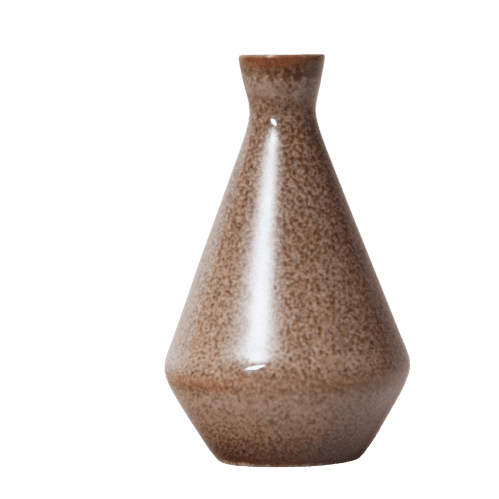 Beige Miniature Vase Designed by Bertil Lundgren for Rörstrand