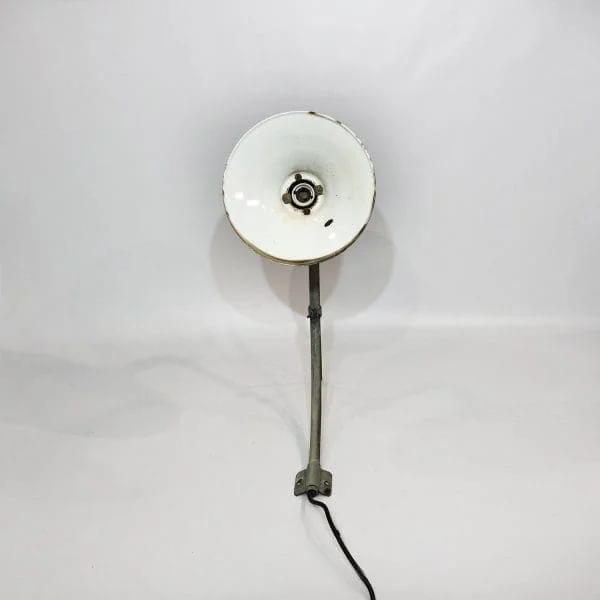 Midcentury Large Greek Industrial Wall Light Circa 1950s - Image 10