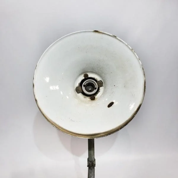 Midcentury Large Greek Industrial Wall Light Circa 1950s - Image 11