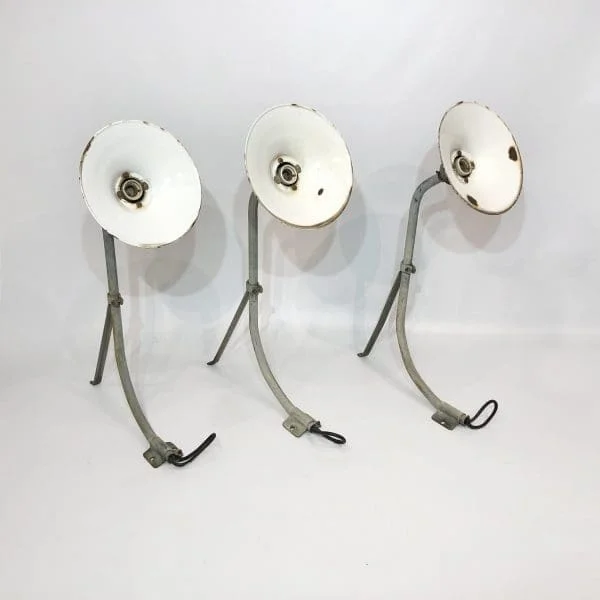 Midcentury Large Greek Industrial Wall Light Circa 1950s - Image 13