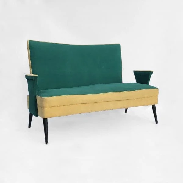 Custom Made Mid-Century Italian Love Seat Sofa - Image 4