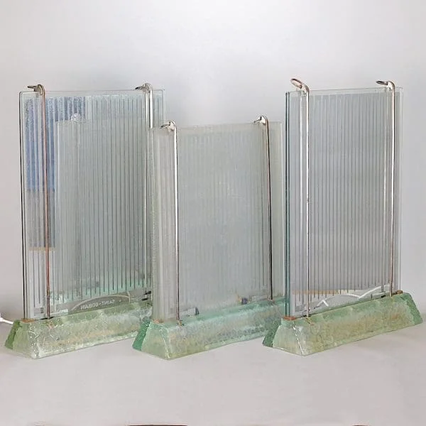 The Radiaver Electric glass radiator/lamp designed by Rene Coulon for French glass maker Saint Gobain - Image 8