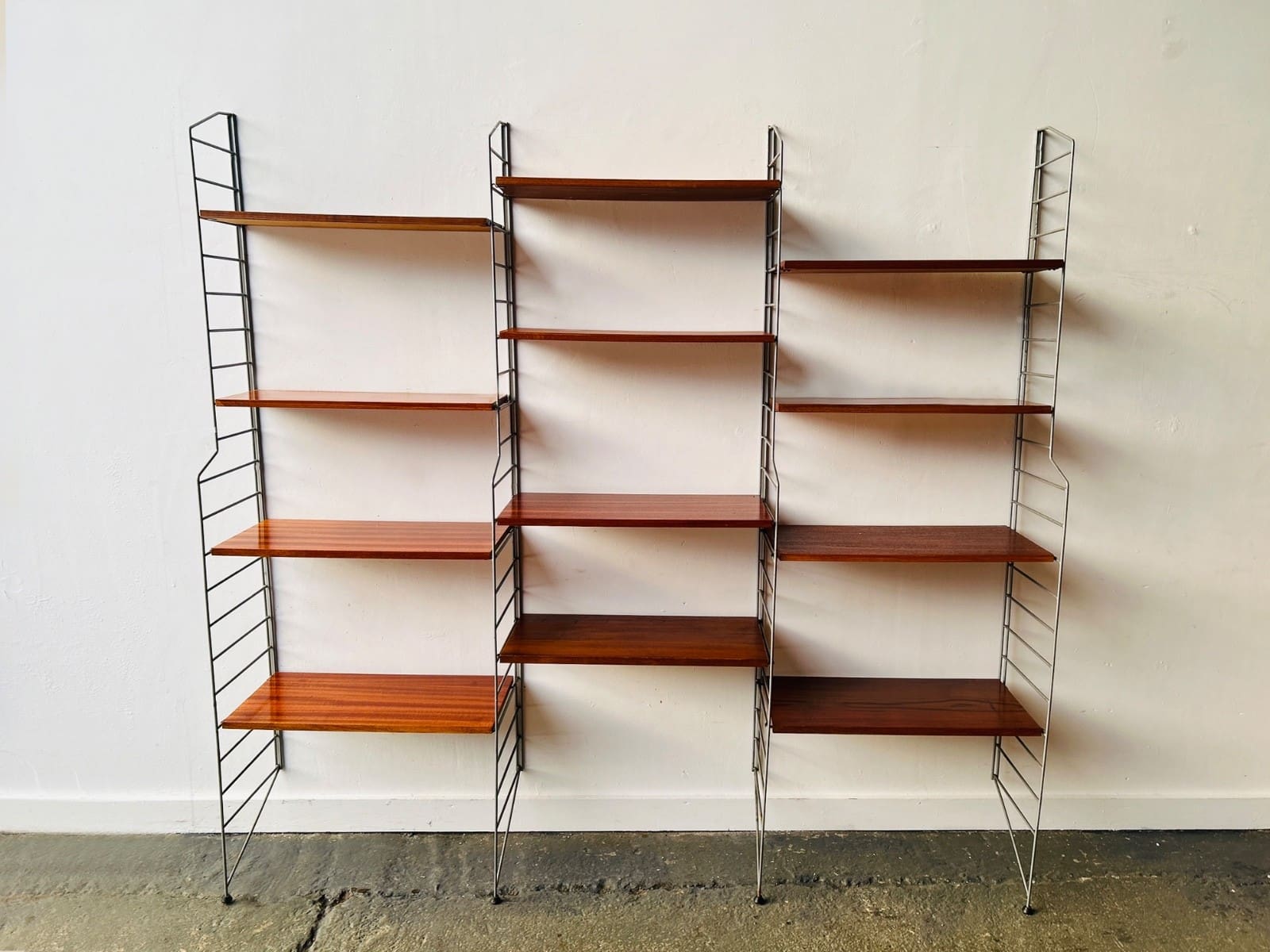 Mid-Century Ladderax Shelving System by Robert Heal for Staples