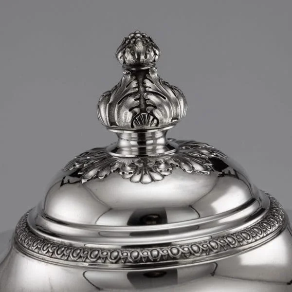 Large Solid Silver Dinner Service by Odiot, France Circa 1890 - Image 14