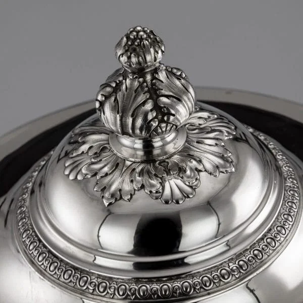 Large Solid Silver Dinner Service by Odiot, France Circa 1890 - Image 15