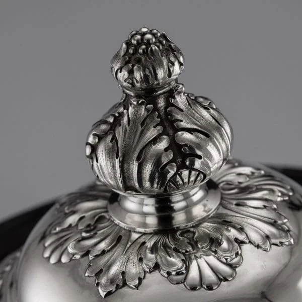 Large Solid Silver Dinner Service by Odiot, France Circa 1890 - Image 16