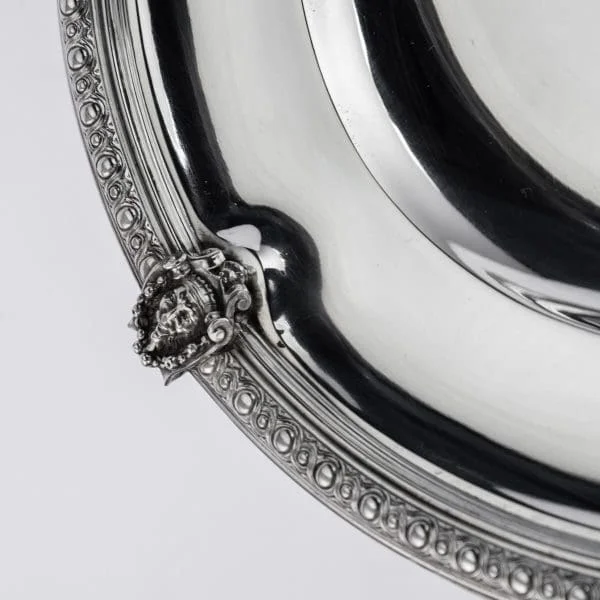 Large Solid Silver Dinner Service by Odiot, France Circa 1890 - Image 10