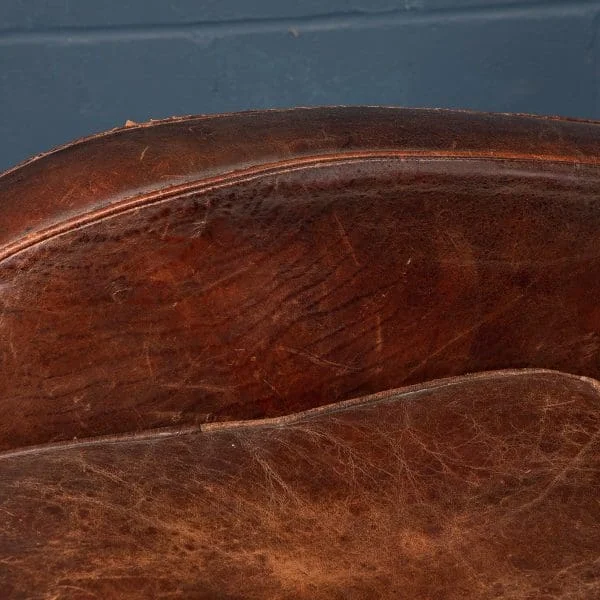 Pair of Sheepskin Leather Club Chairs, Holland, Late 20th Century - Image 19