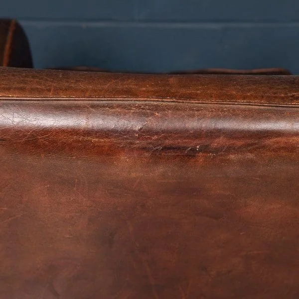 Pair of Sheepskin Leather Club Chairs, Holland, Late 20th Century - Image 22