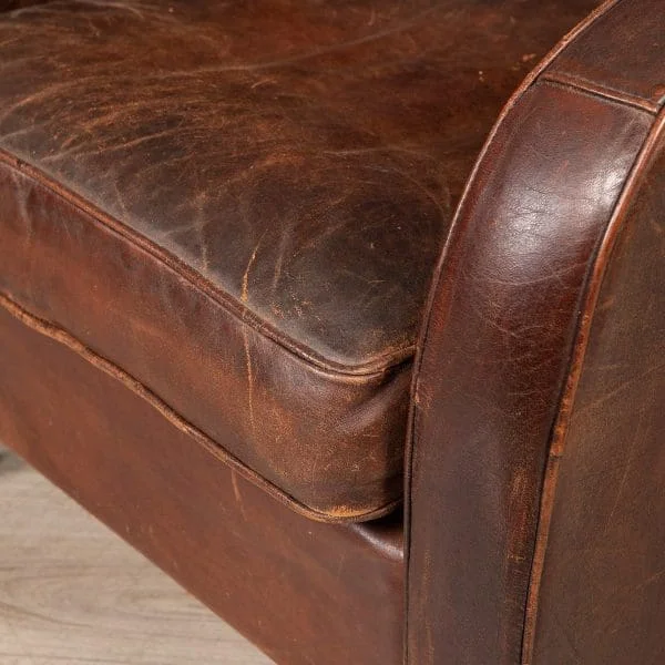 Pair of Sheepskin Leather Club Chairs, Holland, Late 20th Century - Image 31