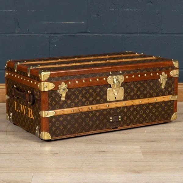 Louis Vuitton Cabin Trunk France Circa 1930 - Image 2