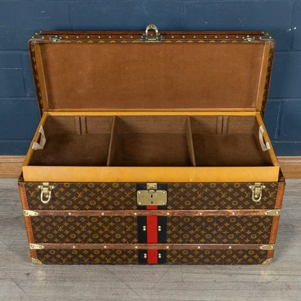 Louis Vuitton Shoe Trunk France Circa 1930 - Image 10