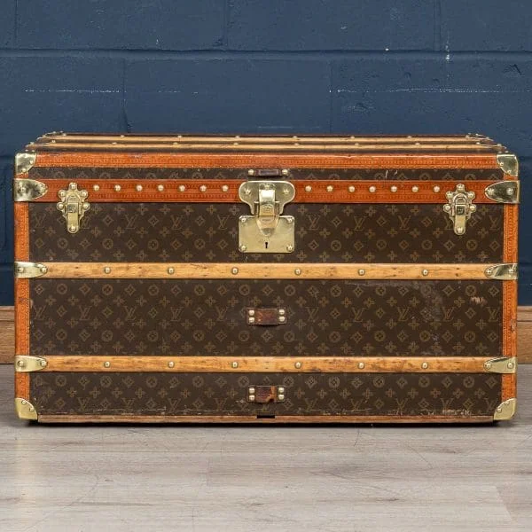 Louis Vuitton Trunk in Monogrammed Canvas France Circa 1930 - Image 3