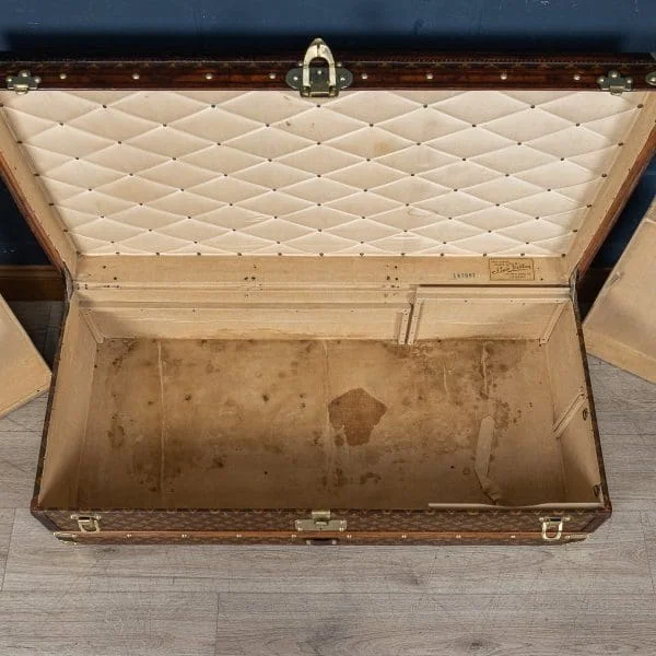 Louis Vuitton Cabin Trunk, France Circa 1910 - Image 9