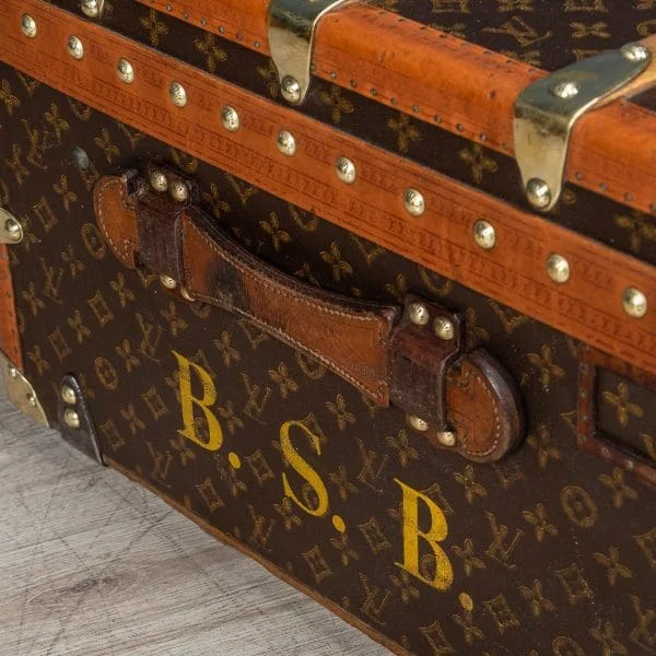 Louis Vuitton Cabin Trunk in Monogrammed Canvas, France Circa 1930 - Image 26