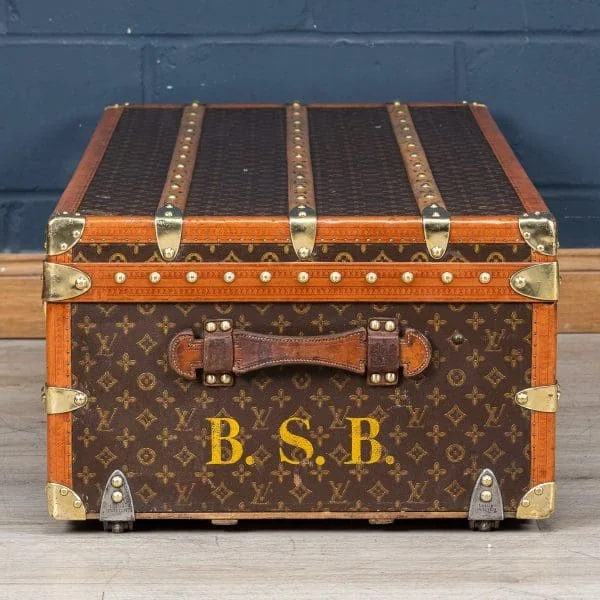 Louis Vuitton Cabin Trunk in Monogrammed Canvas, France Circa 1930 - Image 3