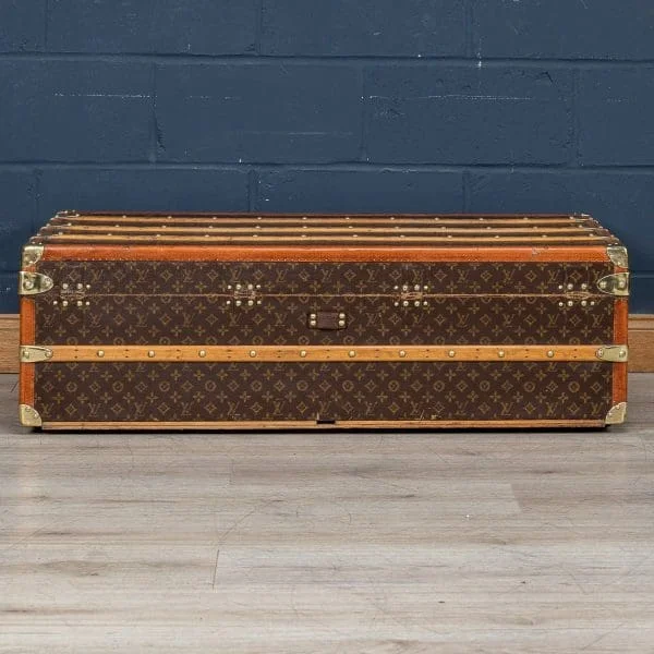 Louis Vuitton Cabin Trunk in Monogrammed Canvas, France Circa 1930 - Image 4