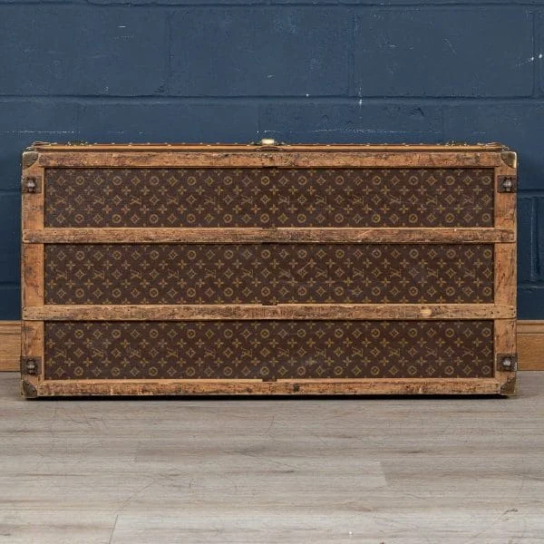 Louis Vuitton Cabin Trunk in Monogrammed Canvas, France Circa 1930 - Image 7