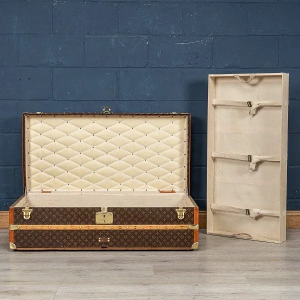 Louis Vuitton Cabin Trunk in Monogrammed Canvas, France Circa 1930 - Image 9