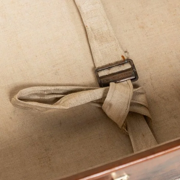 Louis Vuitton Suitcase in Natural Cow Hide, France Circa 1920 - Image 12