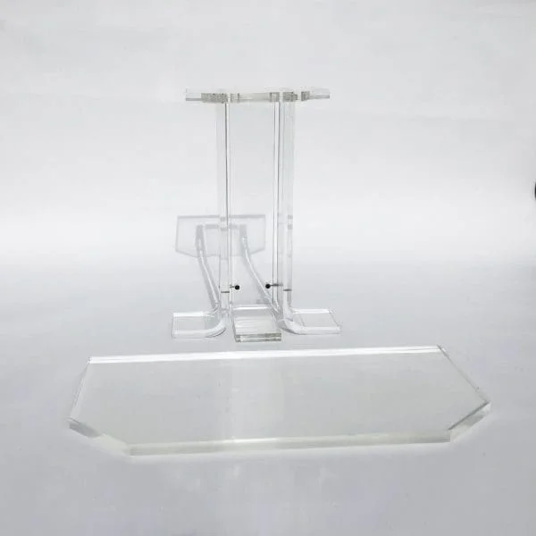 1970s Lucite Console Table - Image 10