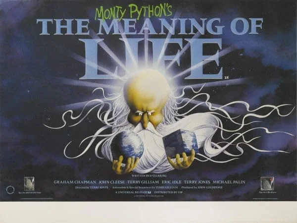 Monty Python's The Meaning of Life Vintage Film Poster