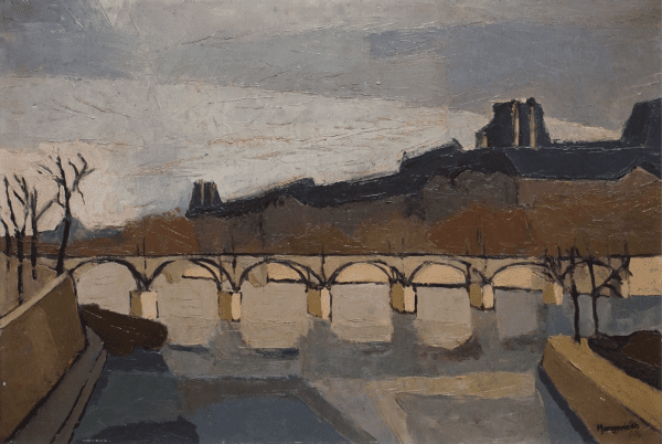 "Le Pont Des Arts” In Paris By Antoine De Margerie