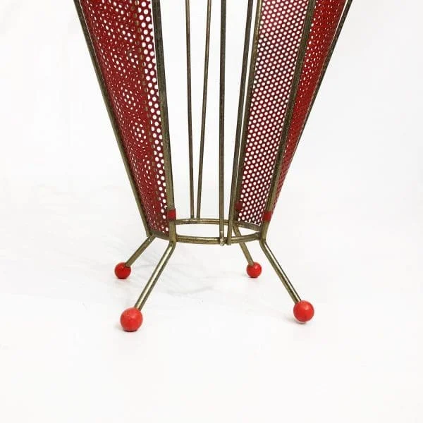 Midcentury French Mathieu Matégot Umbrella Stand Circa 1950s - Image 8