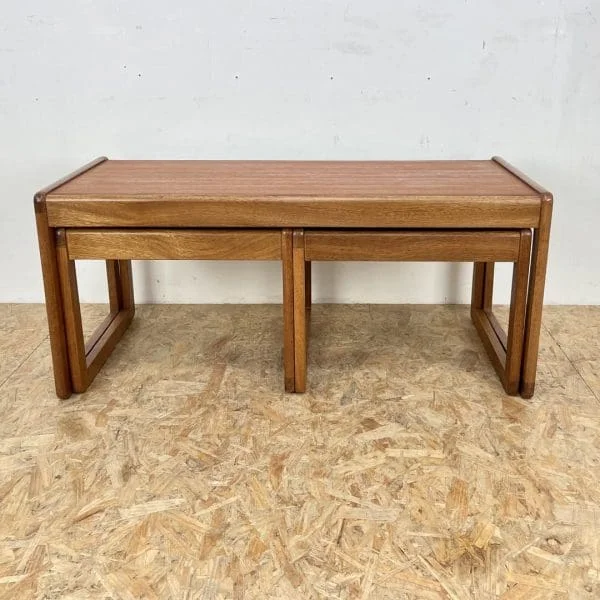 Mid Century Teak Nest of Tables - Image 2